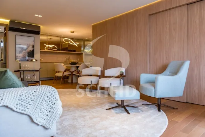 Apartamento a venda de 128,00m² útil, com 3 quartos e 2 vagas na Vila Olímpia !