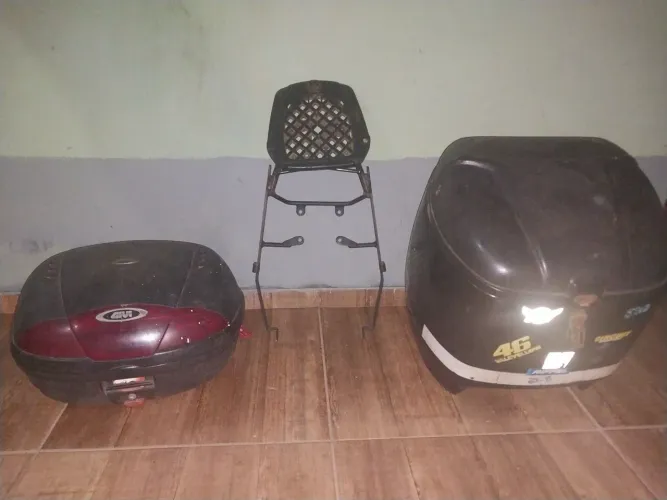 Vende baú e bauleto, suporte chapam. Top