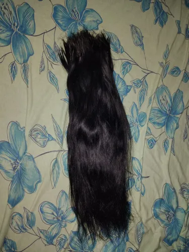 Para vender logo cabelo humano preto