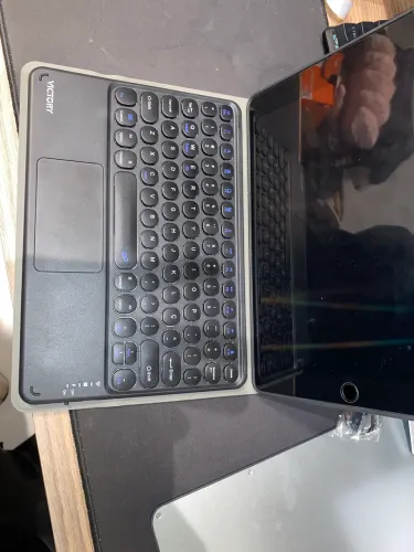 Teclado para ipad com touchpad bluetooth novo!