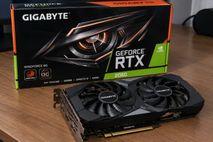 Placa de vídeo RTX 2060 6gb Gigabyte em ótimo estado