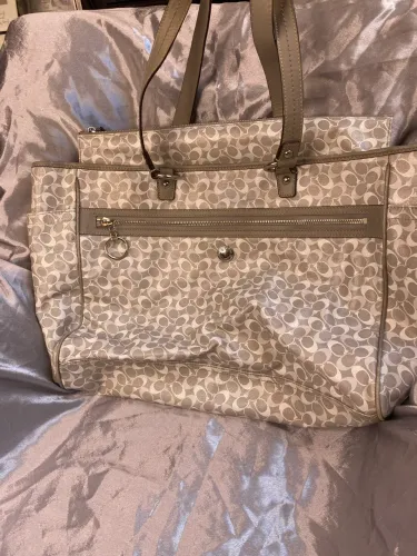 Bolsa coach cinza