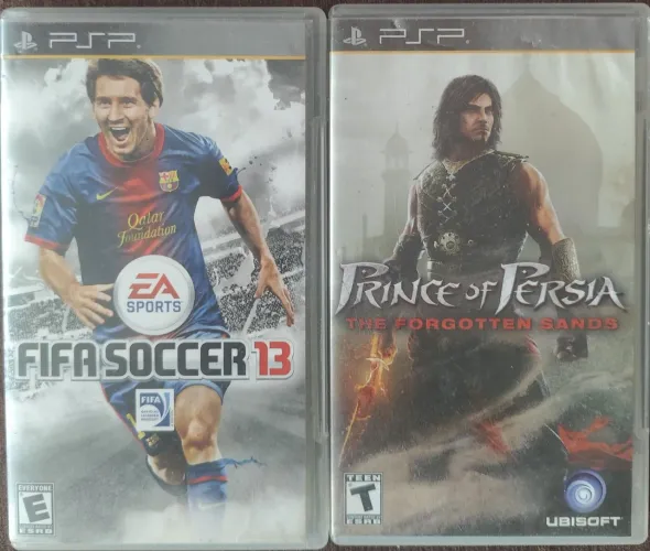 FIFA 13 e Prince of Persia the Forgotten sands