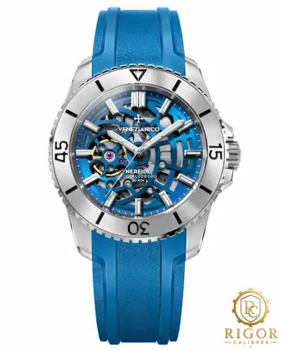Relógio Venezianico Nereide Ultraleggero 42: Esqueleto + Bracelete Extra Canova