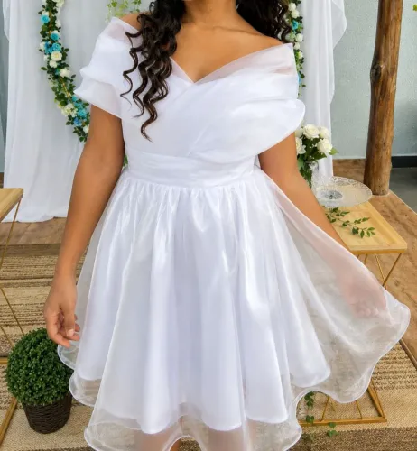 Vestido de noiva civil