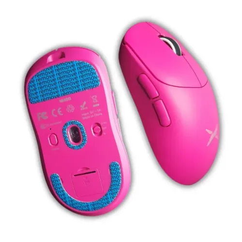 Mouse Gamer Delux M400 rosa {NOVO}