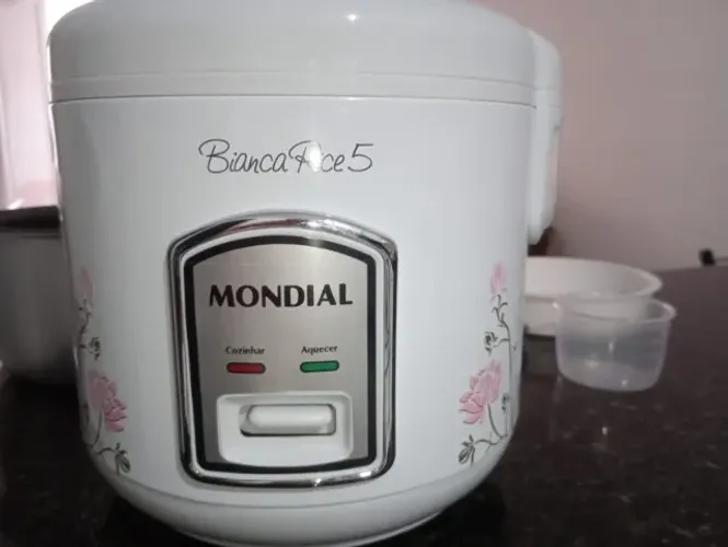 Panela de Arroz Bianca Rice 5 Mondial branca