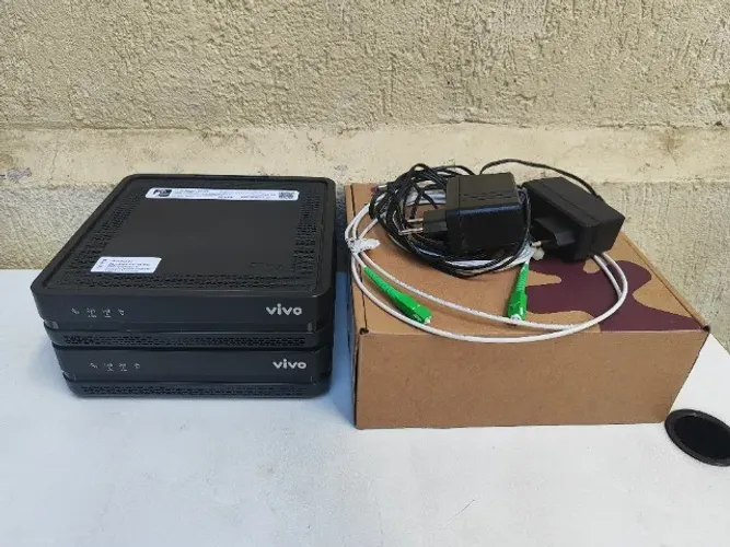 Lote 2 Modems Roteadores Vivo Fibra Dual Band + Fontes