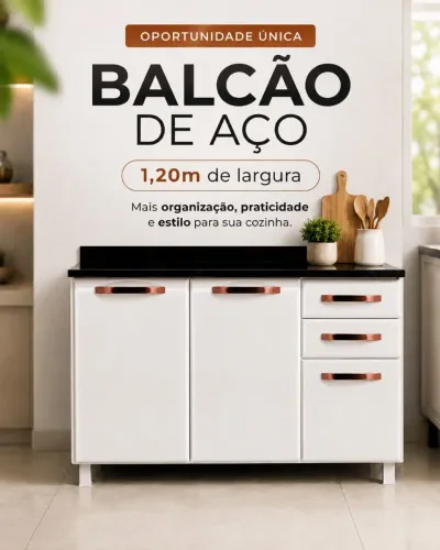 Balcão de Aço
