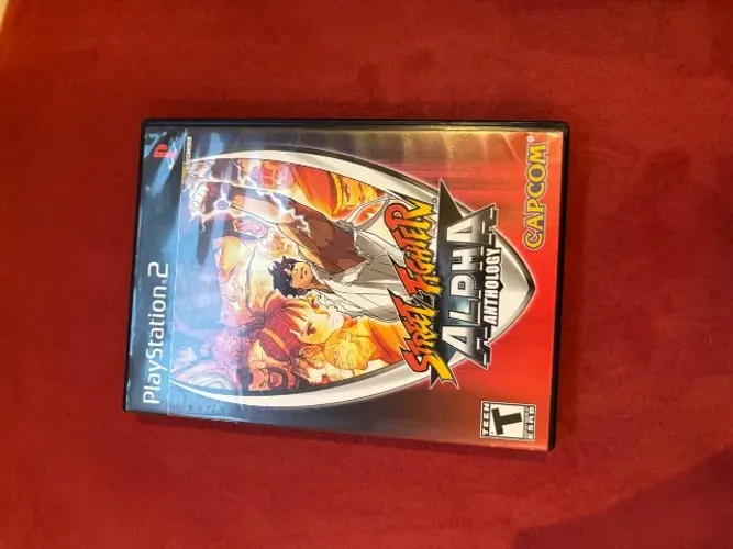 Street fighter alpha antology ps2 original jogo