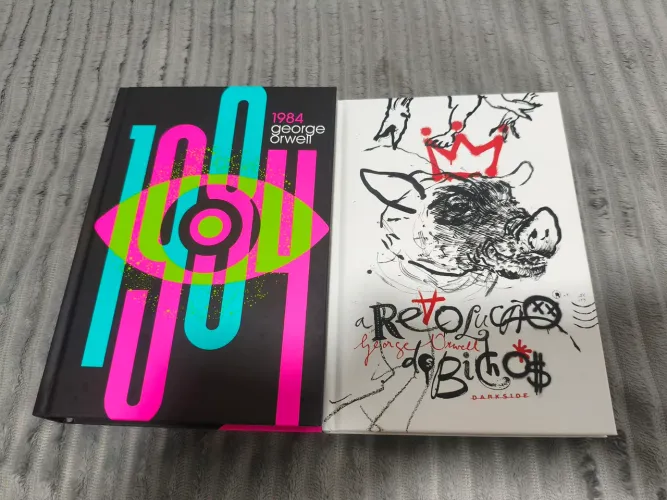 Livros George Orwell - 1984 e A Revolução dos Bichos