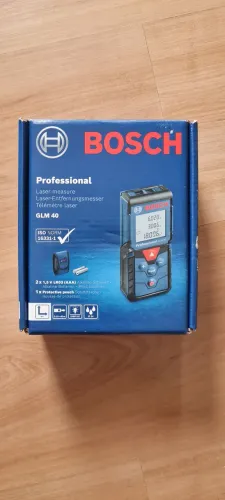 Trena laser Bosch GLM 40 (na caixa lacrada)