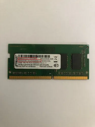 Memória RAM 4GB DDR4 3200MHz para Notebook