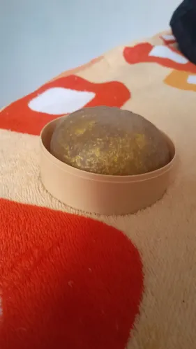 Vendo squishy dunpling dourado