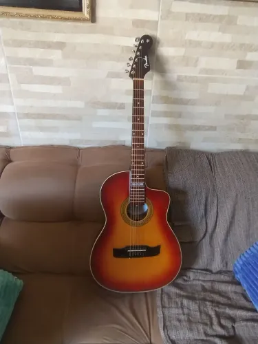 Violão fender aço todo perfeito 