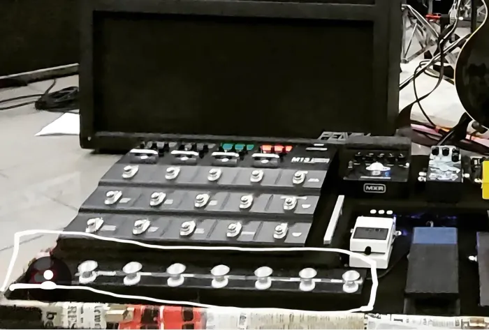 Pedal Pedrone Yeti Midi 8 Switchs