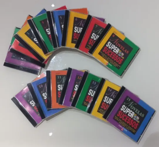 Cd Novelas Super Sucessos Folha Da Tarde Coleção Completa