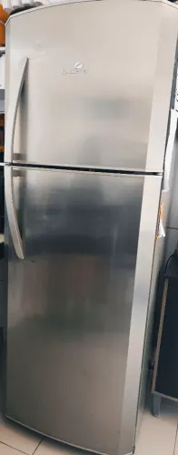 Geladeira inox duplex Frost Free