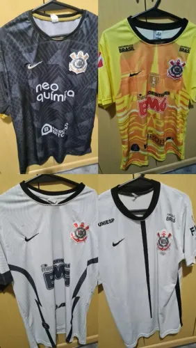 4 Camisas do Corinthians por Apenas 120,00