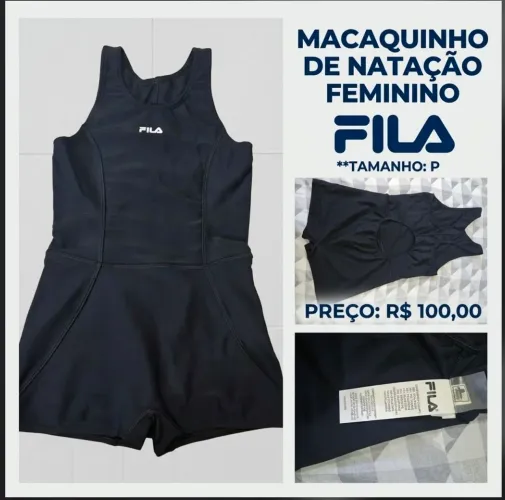 Macaquinho de natação feminino