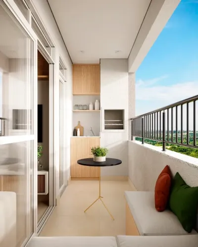 Apartamento à venda , 2 quartos, 1 suíte, Varanda Gourmet, 1 vaga, Cabral - Contagem -MG