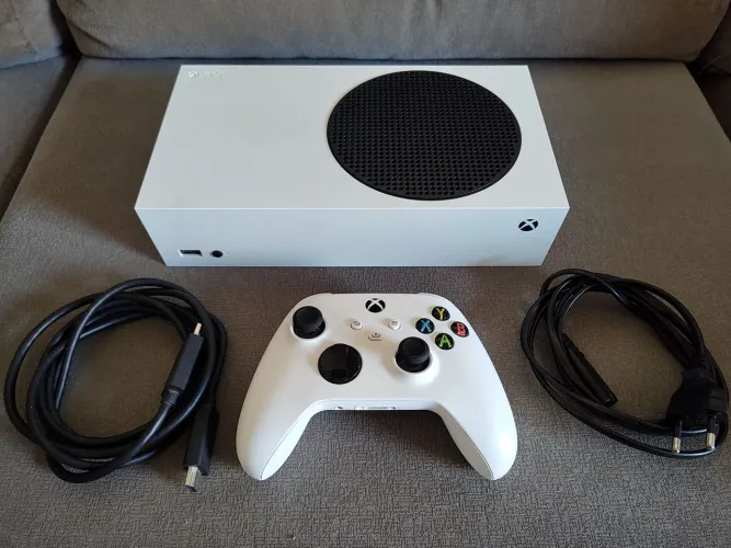 XBOX SERIES S COMPLETO IMPECÁVEL