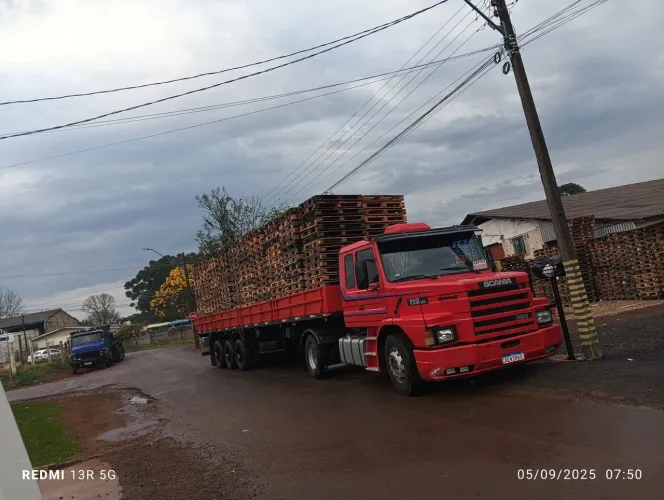 Scania 112 1988 motor aberto