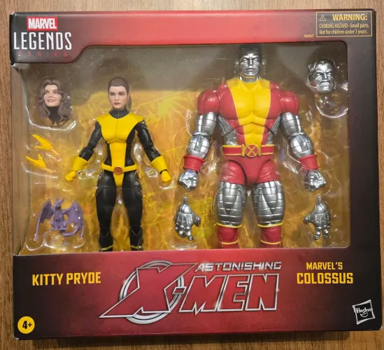 2 PACK COLOSSUS E KITTY MARVEL LEGENDS HASBRO