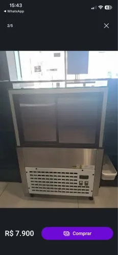 Vitrine refrigerada 
