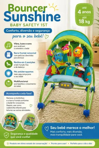 Cadeira de descanso musical safety
