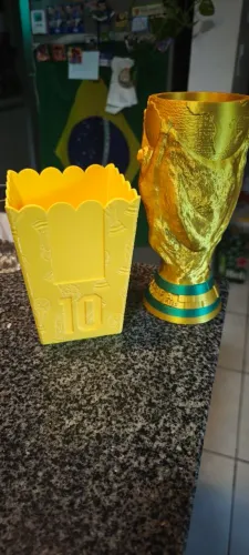 Taça da copa do mundo para copo Stanley de 500 ml