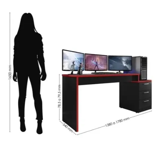 Mesa gamer/escritório