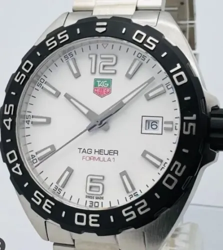Relogio Tag Heuer Formula 1 Waz1111.ba0875 BRANCO
