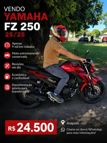 Fazer FZ250 Yamaha 