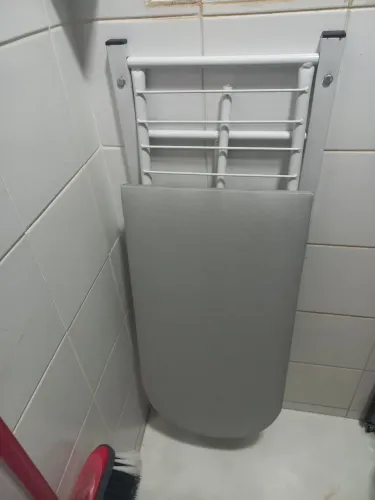 Tábua de passar roupa de parede 68x34 de almofada