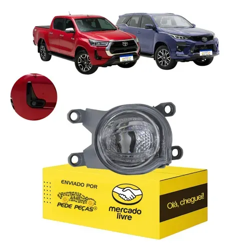 Farol Milha Cibié Toyota Hilux Sw4 2021 22 23 A 2026 Led Ld Cristal