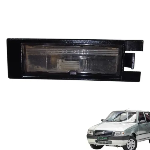 Lanterna Luz Placa Traseira Fiat Uno Mille 2007 / 2008