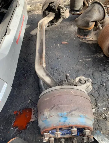 Eixo dianteiro de ônibus Scania / para rebaixar caminhão 