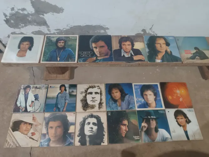 Discos vinil COLECAO ROBERTO CARLOS E OUTROS