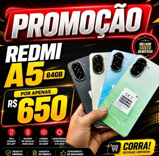 XIAOMI REDMI A5 64G E 3RAM