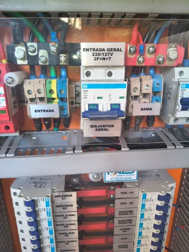 Quadro elétrico bifásico para no-break ou gerador!