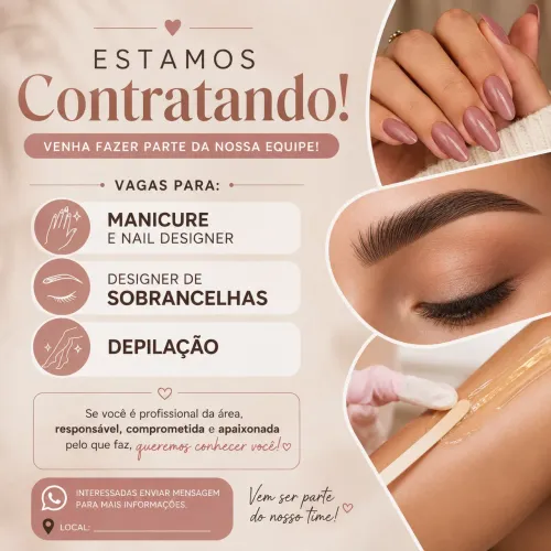 Vagas disponíveis