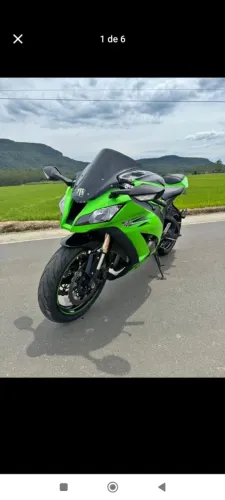 Ninja zx10 R A Mais Top do RS