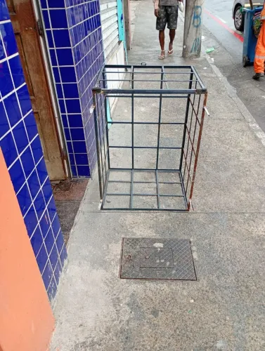 Grade ar condicionado
