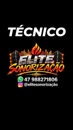 Elite Sonorização_Som Completo para bandas, igrejas e festas_Blumenau