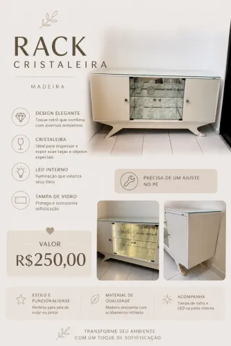 Rack Cristaleira