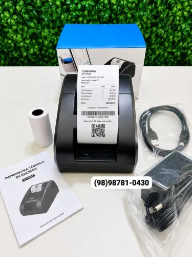 Impressora Térmica USB 58MM ( PROMOÇÃO) + Brinde