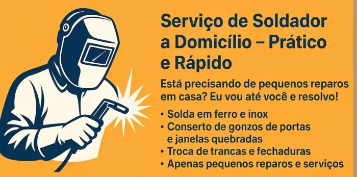 Serviços de solda e reparos residencial 