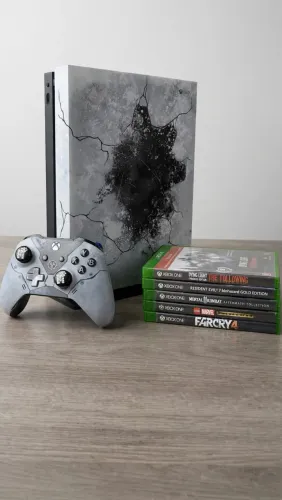 Xbox one X 1tb - Edição Gears Limitada