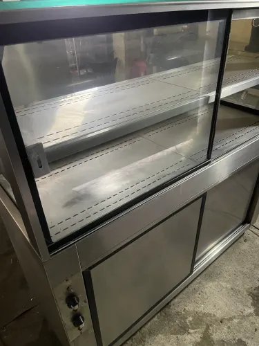 Estufa quente salgados forno fritos 